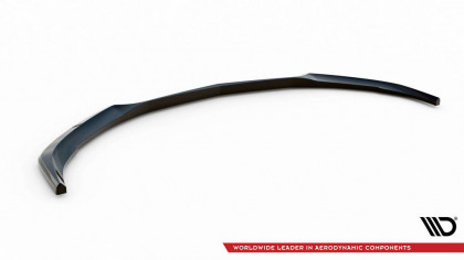 Spojler pod nárazník lipa V.1 Mercedes-AMG C63 Sedan / Estate W205 Facelift černý lesklý plast