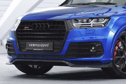 Spoiler pod přední nárazník CSR CUP pro Audi Q7 (4M) S-Line / SQ7 (4M) - černý matný