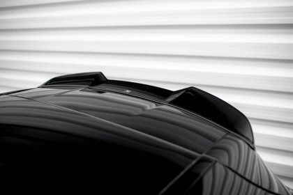 Prodloužení spoileru 3D Mercedes-Benz A AMG-Line W176 Facelift černý lesklý plast