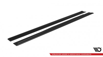 Prahové lišty Street pro Mercedes-Benz A AMG-Line W176 Facelift černé