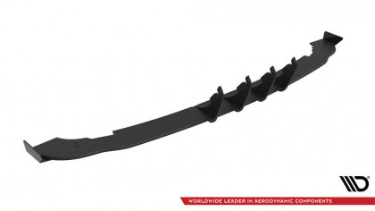 Spoiler zadního nárazníku Street pro + flaps Mercedes-Benz A AMG-Line W176 Facelift černý