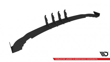 Spoiler zadního nárazníku Street pro + flaps Mercedes-Benz A AMG-Line W176 Facelift černý