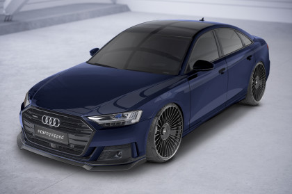 Spoiler pod přední nárazník CSR CUP pro Audi A8 D5 S-Line - carbon look matný