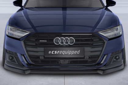 Spoiler pod přední nárazník CSR CUP pro Audi A8 D5 S-Line - carbon look matný