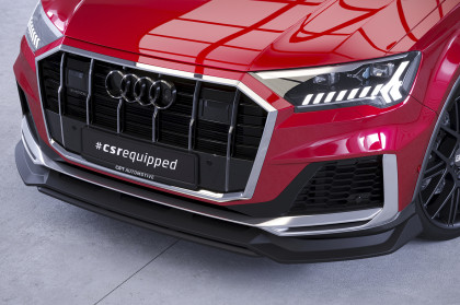 Spoiler pod přední nárazník CSR CUP pro Audi Q7 (4M) S-Line / SQ7 (4M) - carbon look lesklý