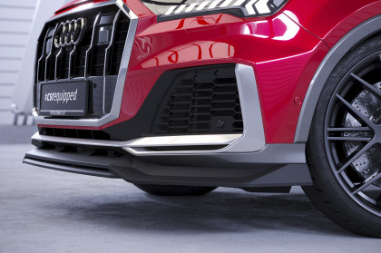 Spoiler pod přední nárazník CSR CUP pro Audi Q7 (4M) S-Line / SQ7 (4M) - černá struktura