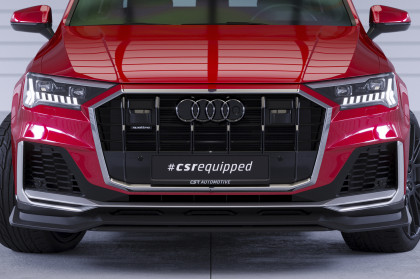 Spoiler pod přední nárazník CSR CUP pro Audi Q7 (4M) S-Line / SQ7 (4M) - černá struktura