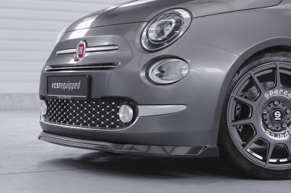 Spoiler pod přední nárazník CSR CUP pro Fiat 500CC - carbon look lesklý