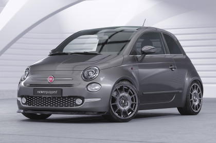 Spoiler pod přední nárazník CSR CUP pro Fiat 500CC - carbon look lesklý