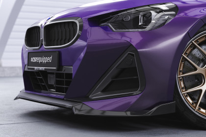 Spoiler pod přední nárazník CSR CUP pro BMW 2 G42 M-Paket/M240i - carbon look matný