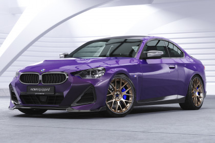 Spoiler pod přední nárazník CSR CUP pro BMW 2 G42 M-Paket/M240i - carbon look matný