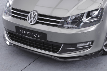 Spoiler pod přední nárazník CSR CUP pro VW Sharan 2 (7N) - carbon look lesklý