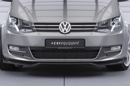 Spoiler pod přední nárazník CSR CUP pro VW Sharan 2 (7N) - carbon look lesklý