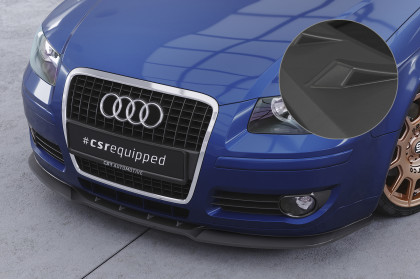 Spoiler pod přední nárazník CSR CUP pro Audi A3 (8P/8PA) - černý matný
