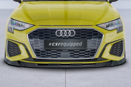 Spoiler pod přední nárazník CSR CUP - Audi A3 8Y S-Line / S3 8Y carbon look matný