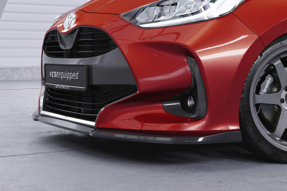 Spoiler pod přední nárazník CSR CUP pro Toyota Yaris (XP21) - carbon look lesklý