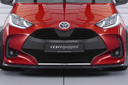 Spoiler pod přední nárazník CSR CUP pro Toyota Yaris (XP21) - černý lesklý