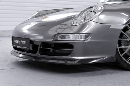 Spoiler pod přední nárazník CSR CUP - Porsche 911 997 04-08 černý lesklý