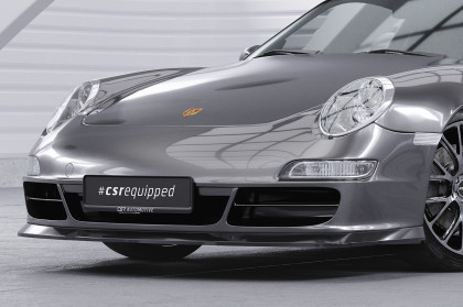 Spoiler pod přední nárazník CSR CUP - Porsche 911 997 04-08 černý matný