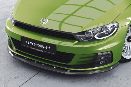 Spoiler pod přední nárazník CSR CUP pro VW Scirocco III R-Line - carbon look matný