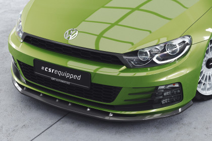 Spoiler pod přední nárazník CSR CUP pro VW Scirocco III R-Line - černý matný