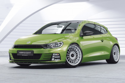 Spoiler pod přední nárazník CSR CUP pro VW Scirocco III R-Line - černý matný