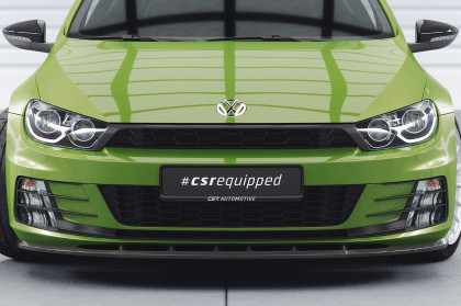 Spoiler pod přední nárazník CSR CUP pro VW Scirocco III R-Line - carbon look matný