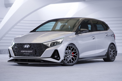 Spoiler pod přední nárazník CSR CUP pro Hyundai I20 (BC3) N, N Performance a N-Line - carbon look lesklý