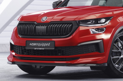 Spoiler pod přední nárazník CSR CUP pro Škoda Kodiaq RS 2021- - černý matný