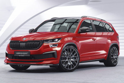 Spoiler pod přední nárazník CSR CUP pro Škoda Kodiaq RS 2021- - černý matný