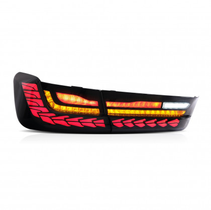 Zadní světla LED s dynamickým blinkrem BMW 3 G20 / G80 18- M4 GTS look červená