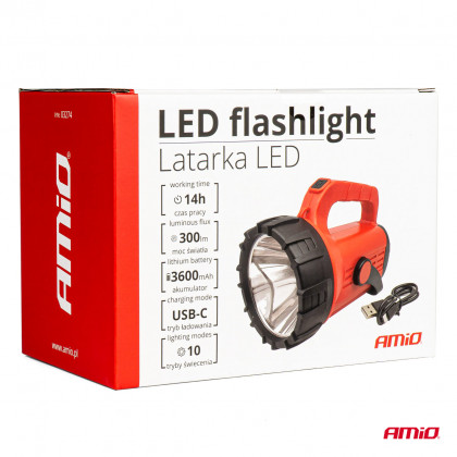 LED pracovní baterka WT18