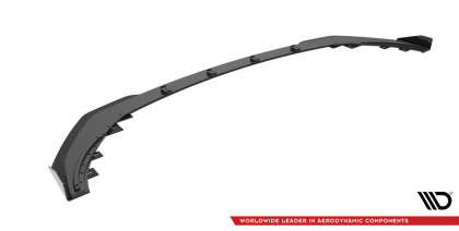 Street pro spojler pod nárazník lipa + flaps Mercedes-AMG C43 Coupe C205 Facelift Facelift černý