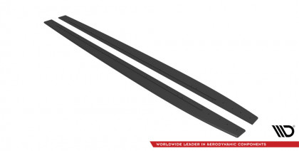 Prahové lišty Street pro Mercedes-AMG C43 Coupe C205 Facelift černé