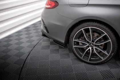 Splittery zadní boční Street Pro Mercedes-AMG C43 Coupe C205 Facelift černé