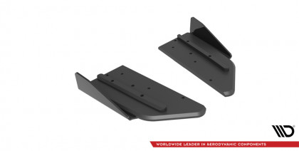 Splittery zadní boční Street Pro + flaps Mercedes-AMG C43 Coupe C205 Facelift černé