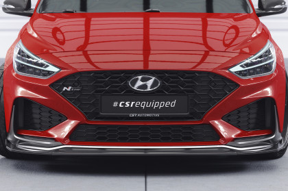 Spoiler pod přední nárazník CSR CUP V2 pro Hyundai I30 (PD) N / N-Line 2020- carbon look lesklý