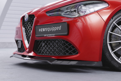 Spoiler pod přední nárazník CSR CUP pro Alfa Romeo Giulia (Typ 952) - carbon look lesklý