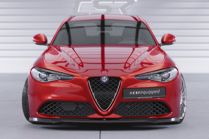 Spoiler pod přední nárazník CSR CUP pro Alfa Romeo Giulia (Typ 952) - carbon look lesklý