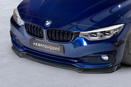 Spoiler pod přední nárazník CSR CUP pro BMW 4 F36 Gran Coupe - carbon look lesklý