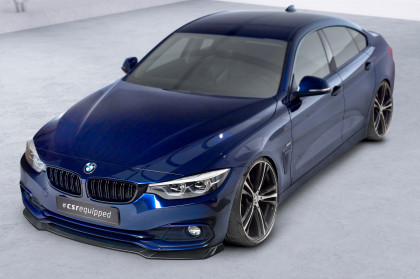 Spoiler pod přední nárazník CSR CUP pro BMW 4 F36 Gran Coupe - carbon look lesklý