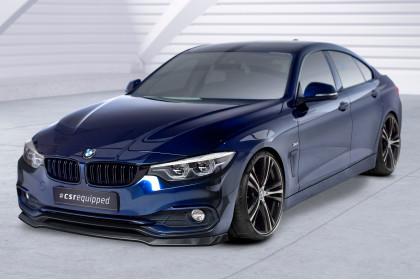 Spoiler pod přední nárazník CSR CUP pro BMW 4 F36 Gran Coupe - carbon look lesklý