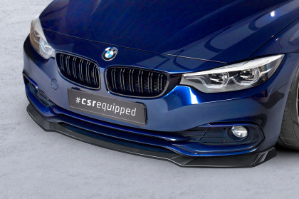 Spoiler pod přední nárazník CSR CUP pro BMW 4 F36 Gran Coupe - černý lesklý