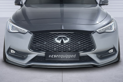 Spoiler pod přední nárazník CSR CUP pro Infiniti Q60 - carbon look lesklý