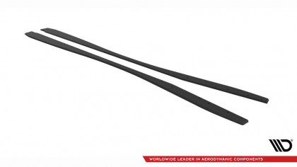Prahové lišty Street pro Nissan GTR R35 Facelift černé