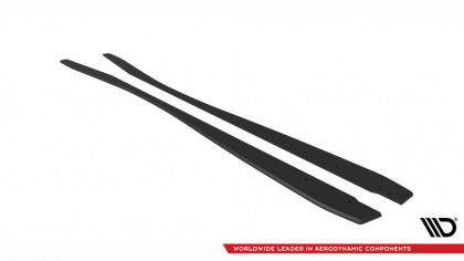 Prahové lišty Street pro Nissan GTR R35 Facelift černé