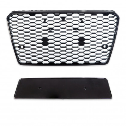 Sportovní maska AUDI A7 (4G) RS-TYPE 2010-2014 černá lesklá