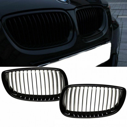 Maska - ledvinky BMW 3 E92 / E93 2005-2010 - černé lesklé