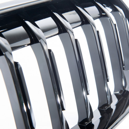 Maska - ledvinky BMW 2 (F44) Gran Coupe 2020- černé lesklé