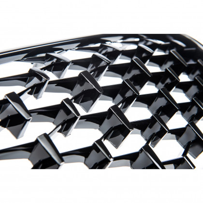 Maska - ledvinky BMW 7 (G11, G12) 2015-2019 - Diamond - černé lesklé